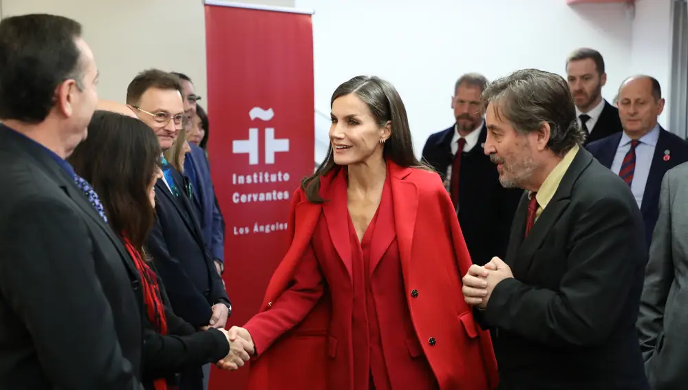 La Reina Letizia en Los Ángeles.