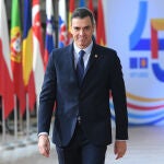 El presidente del Gobierno, Pedro Sánchez, en Bruselas