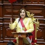 Dina Boluarte, en una foto de archivo