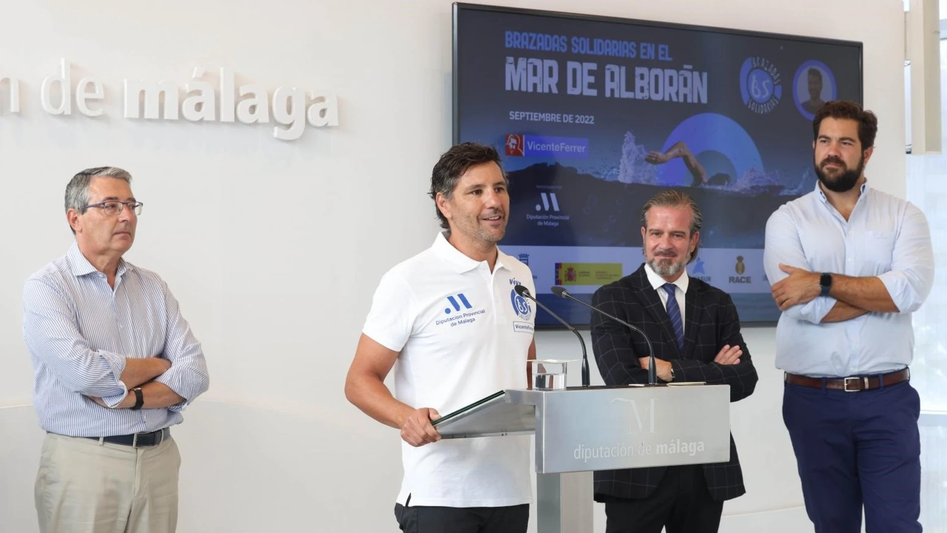 La entidad social Brazadas Solidarias, ganadora del Premio de Solidaridad Internacional y Derechos Humanos 2022 que otorga la Diputación de Málaga