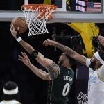 Jayson Tatum fue imparable para la defensa de los Lakers