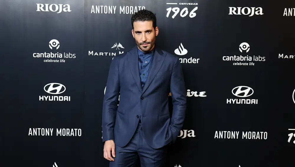 Miguel Ángel Silvestre durante la entrega de los Premios Hombre del Año Esquire que se celebra en el Casino de Madrid, a 14 de diciembre de 2022, en Madrid (España).