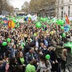 Manifestación contra el aborto 