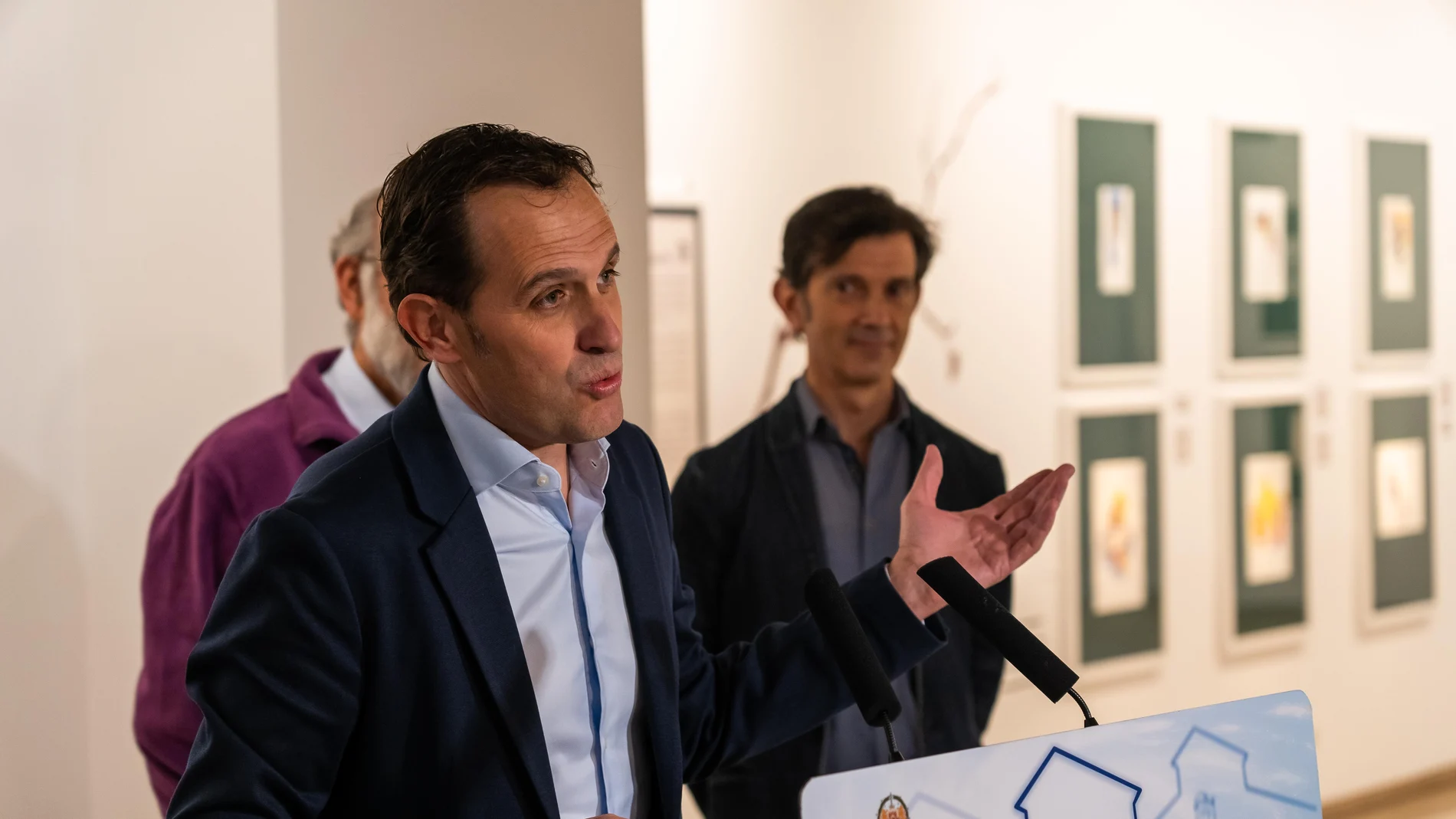 El presidente de la Diputación de Valladolid, Conrado Íscar, presenta el Belén Bíblico Monumental 2022 de la Asociación Belenista Castellana