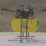 Correos exhibe en Utrera los drones desarrollados en proyecto Delorean. CORREOS