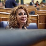 La ministra de Hacienda y Función Pùblica, María Jesús Montero