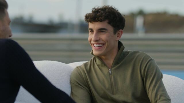 Marc Márquez, con Joaquín