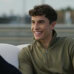 Marc Márquez, con Joaquín