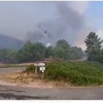 Uno de los incendios cuya autoría ha esclarecido el SEPRONA de la Guardia Civil