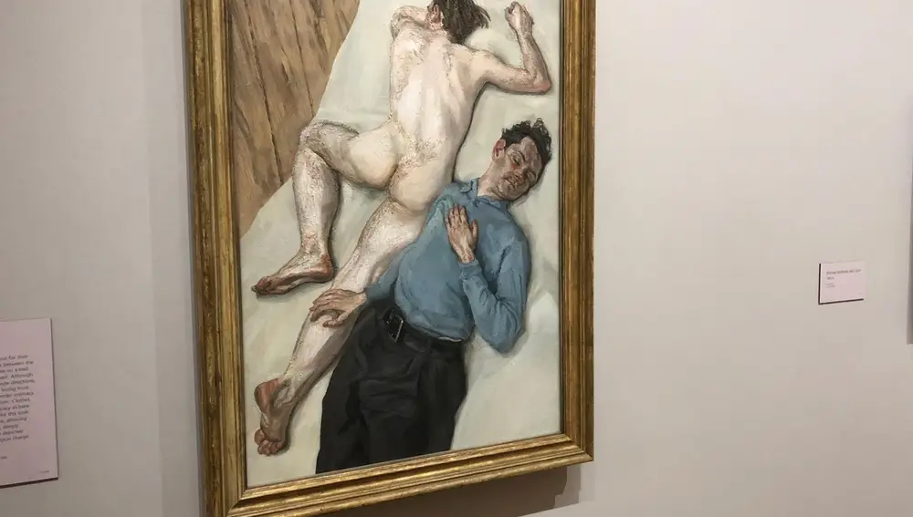 Una de las obras de la exposición de Lucien Freud en la National Gallery - EUROPA PRESS