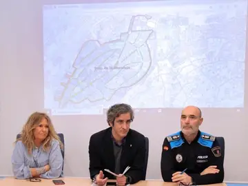 El alcalde de Alcobendas, Aitor Retozala, en la presentación del proyecto de ampliación de la zona ORA en el Distrito de Urbanizaciones El alcalde de Alcobendas, Aitor Retozala, en la presentación del proyecto de ampliación de la zona ORA en el Distrito de Urbanizaciones