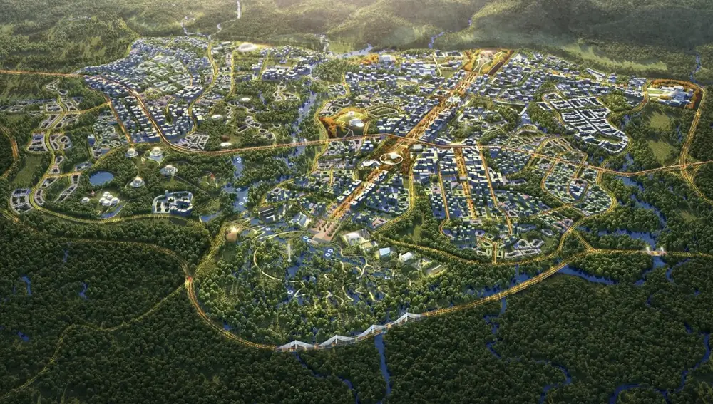 El proyecto para la futura capital cuenta, asimismo, con un potente plan para potenciar el ecoturismo inclusivo y de bienestar
