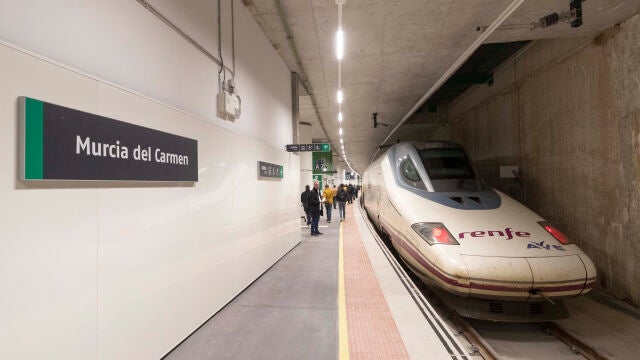 La llegada del AVE a Murcia ha supuesto todo un hito para la Región en 2022, aunque se considere insuficiente