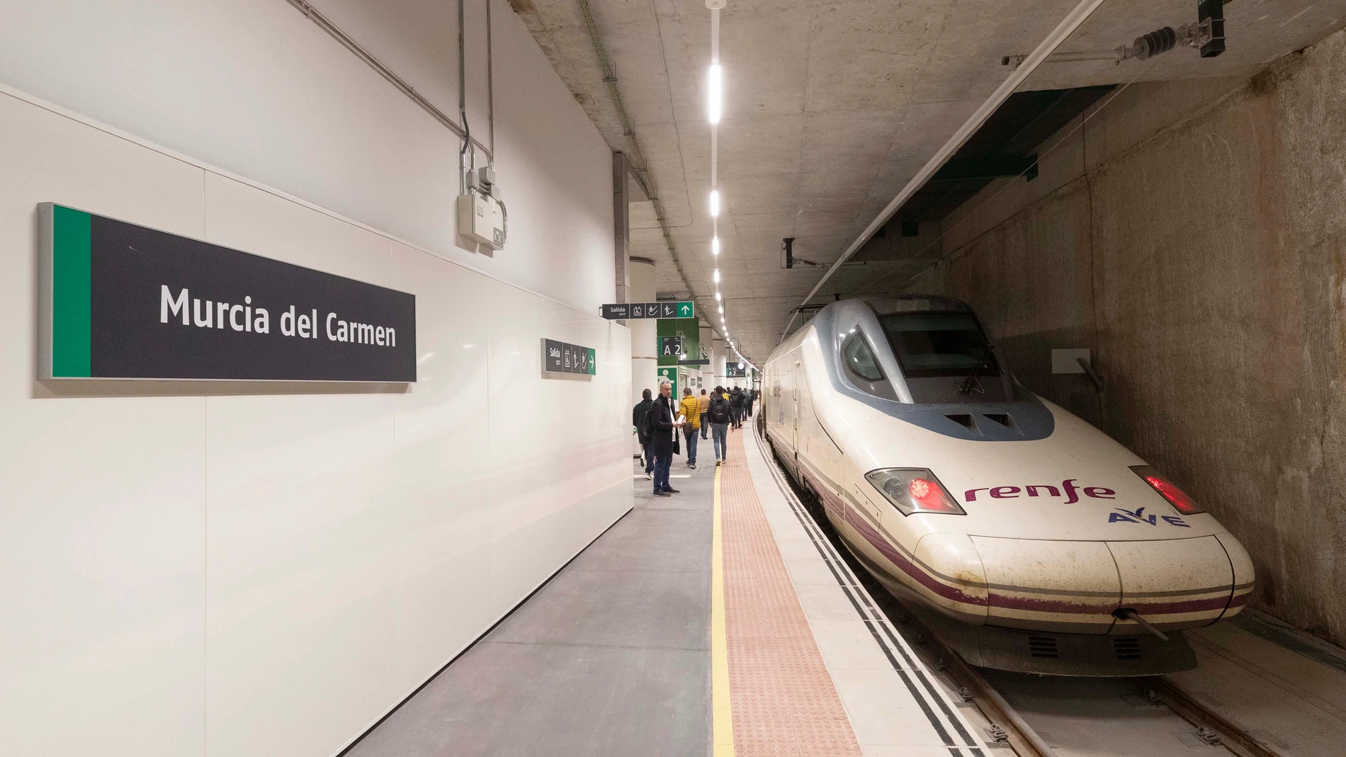 La llegada del AVE a Murcia ha supuesto todo un hito para la Región en 2022, aunque se considere insuficiente