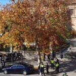 Reunión de Directores del Instituto Cervantes, en el Hospital Real este pasado lunes. POLICÍA NACIONAL