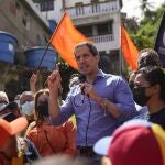 El líder de la oposición venezolana, Juan Guaidó