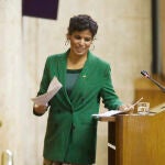 La portavoz del Grupo Mixto-AdelanteAndalucía, Teresa Rodríguez. Joaquín Corchero / Europa Press