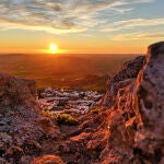 Atardece en el Castillo de Medina Sidonia