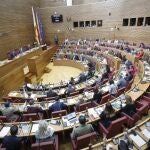 Pleno de Les Corts Valencianes.