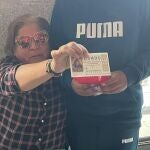 Perla, ganadora del Gordo del Sorteo de Navidad 2022, se encuentra en el Teatro RealEUROPA PRESS22/12/2022