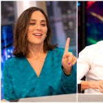 Tamara Falcó y Pablo Motos en 'El Hormiguero'