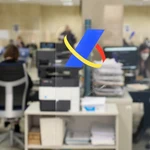 Una oficina de la Agencia Tributaria