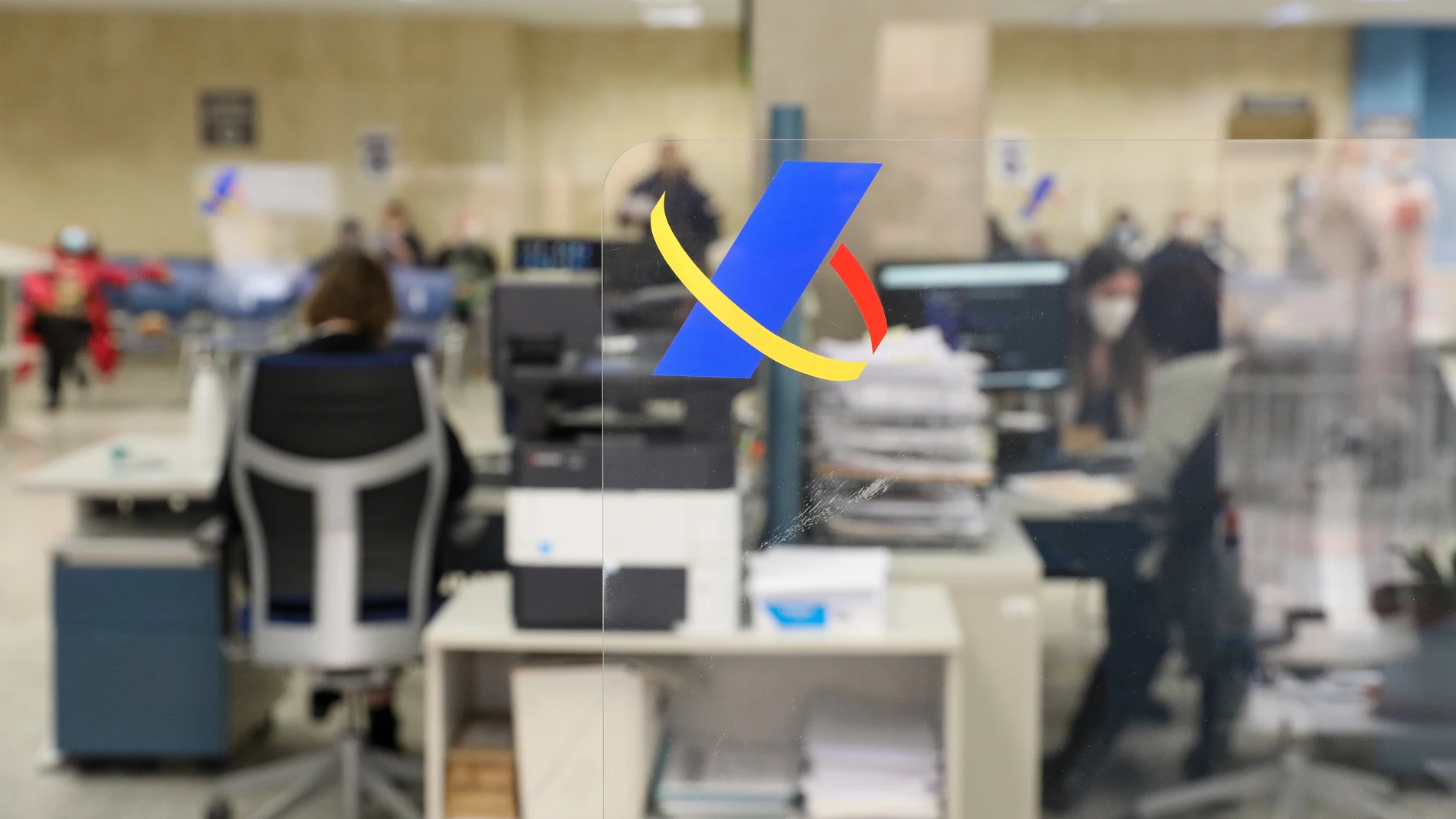 Una oficina de la Agencia Tributaria