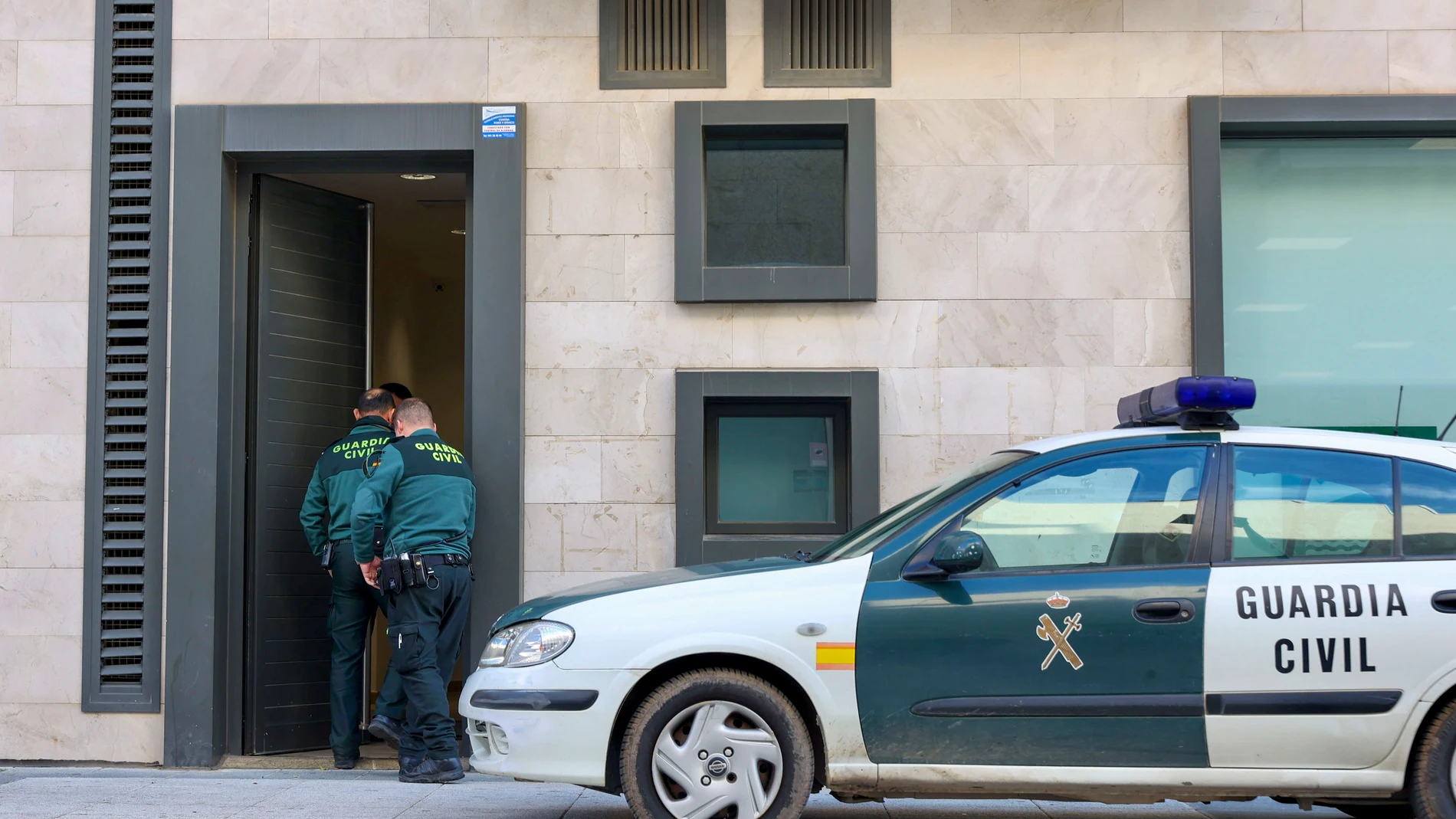 Imagen de los juzgados de Calahorra donde un hombre de 45 años fue detenido por supuesta violencia de género EFE/Raquel Manzanares