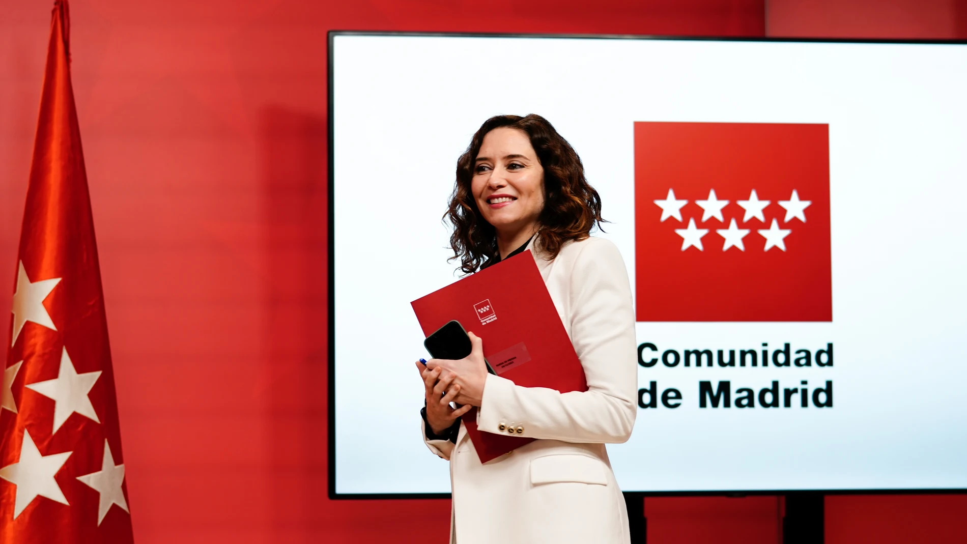 Díaz Ayuso, tras realizar el balance del año
