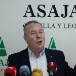Donaciano Dujo, presidente de Asaja en Castilla y León, es optimista de cara al futuro