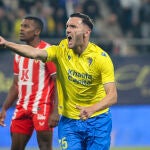 Lucas Pérez con el Cádiz. EFE/Román Ríos