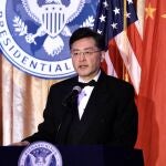 Qin Gang, durante su etapa como embajador de China en Estados Unidos