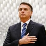 Jair Bolsonaro, presidente saliente de Brasil