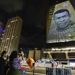 Estatua homenaje a Pelé