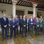 Corporación de la Diputación Provincial de Valladolid, presidida por Conrado Íscar