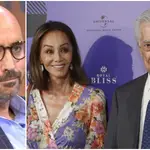Diego Arrabal, Isabel Preysler y Mario Vargas Llosa en un montaje