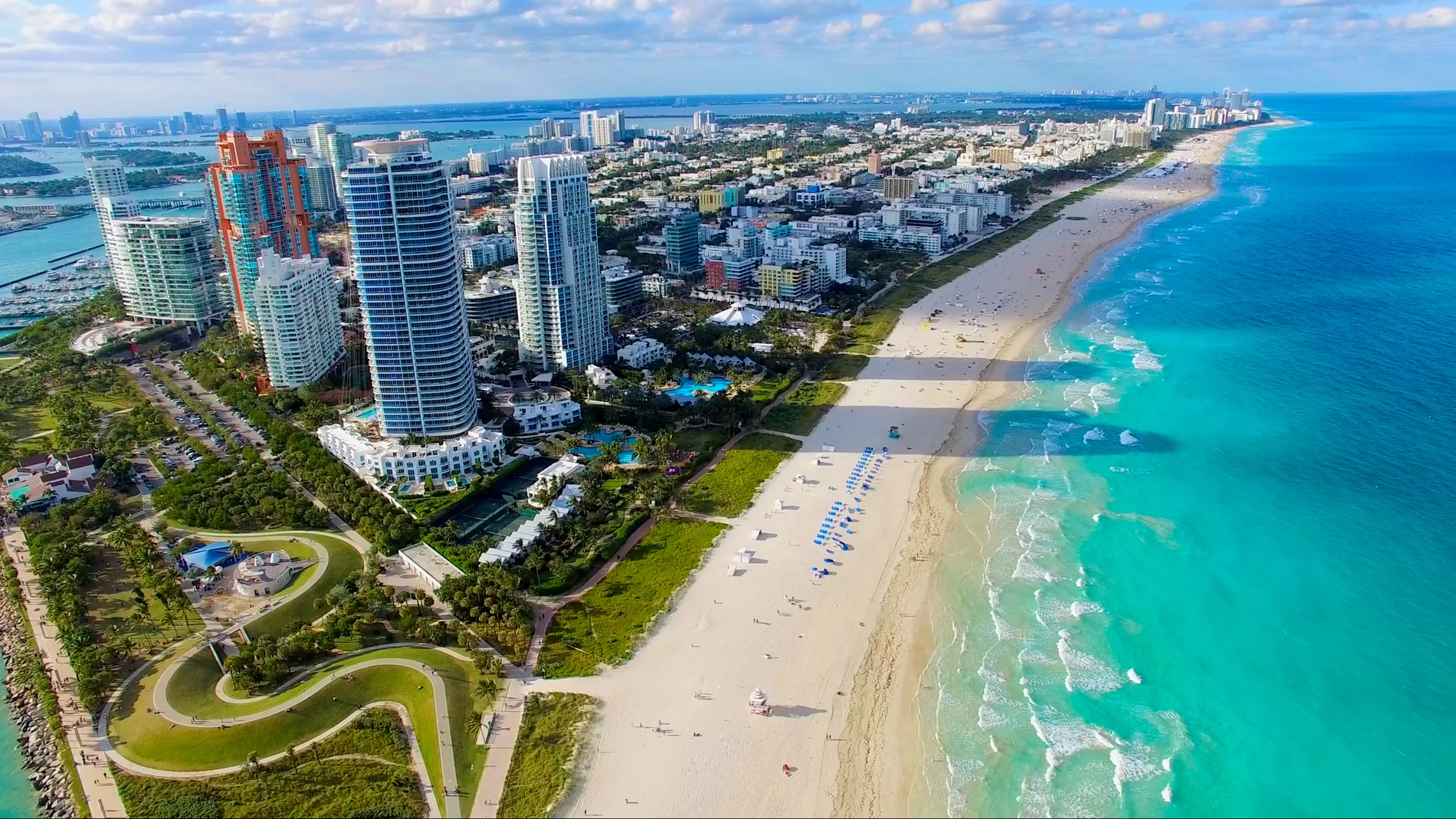 Miami es el destino turístico de sol y playa por excelencia, con una temperatura media anual de 24 grados