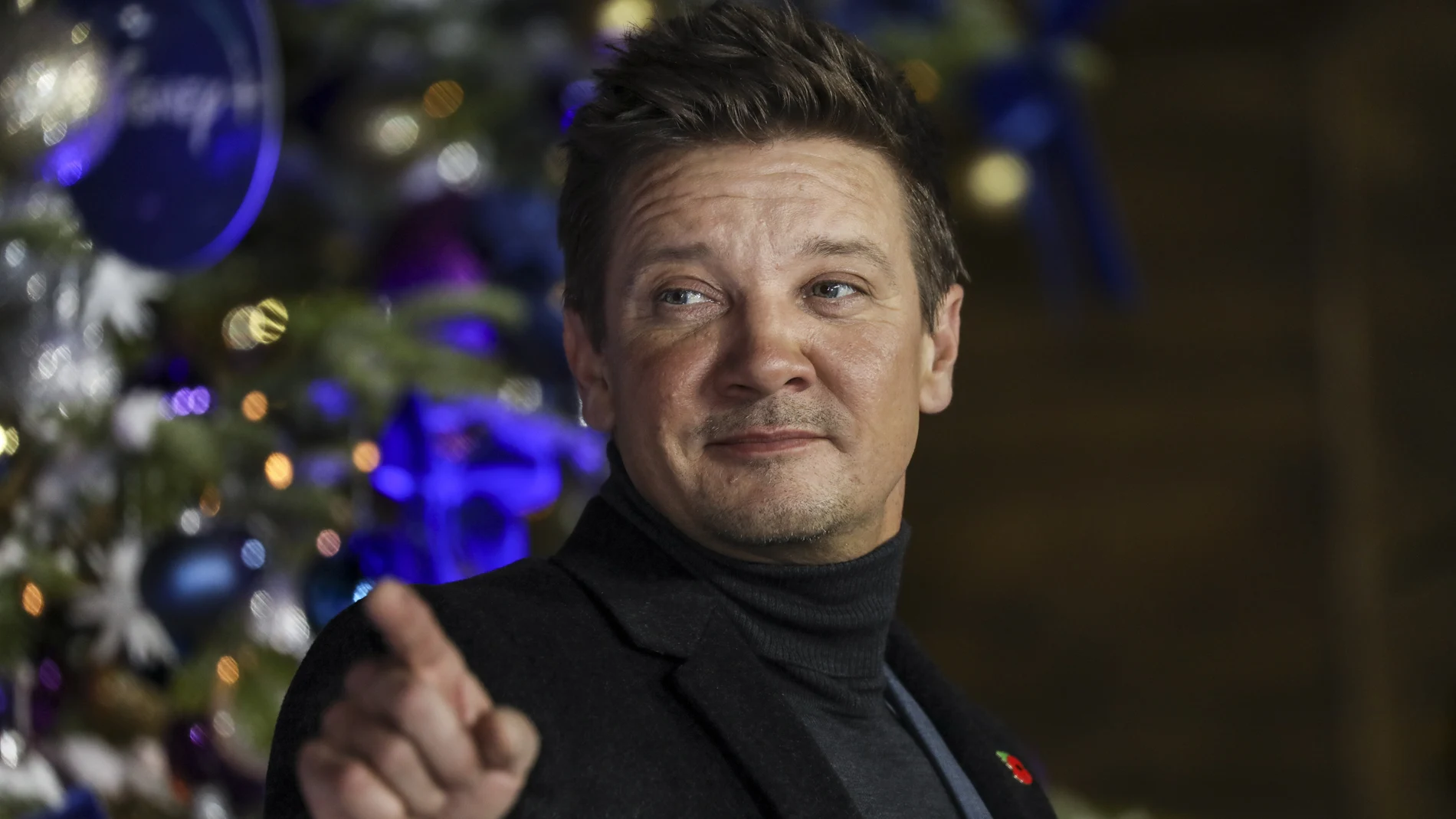 Jeremy Renner, conocido por su papel de "Ojo de halcon", en Marvel