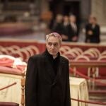 El arzobispo Georg Gänswein durante un acto en el Vaticano