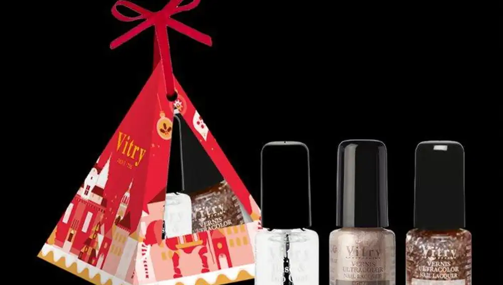 ESTUCHES TRIÁNGULO NAVIDEÑO OXÍGENO