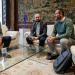 El president de la Generalitat, Ximo Puig, ha recibido hoy en audiencia a representantes de la Unión de Pequeños Agricultores y Ganaderos