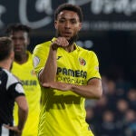 Arnaut Danjuma con el Villarreal. EFE/Marcial Guillén