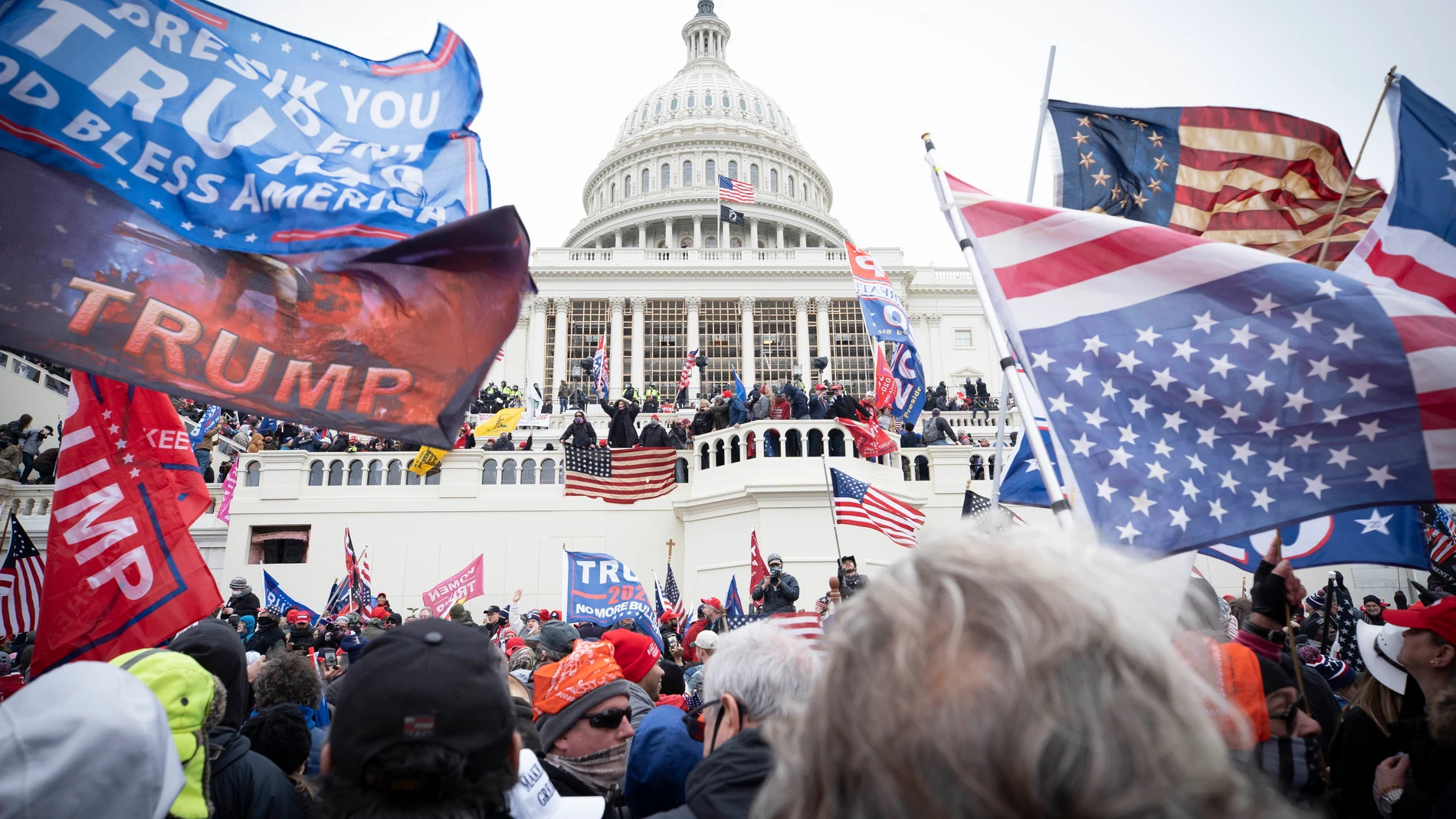 Insurrección en el Capitolio de Estados Unidos.05/01/2023