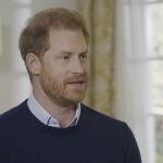 El príncipe Harry en la entrevista concedida a Tom Bradby, de la cadena ITV