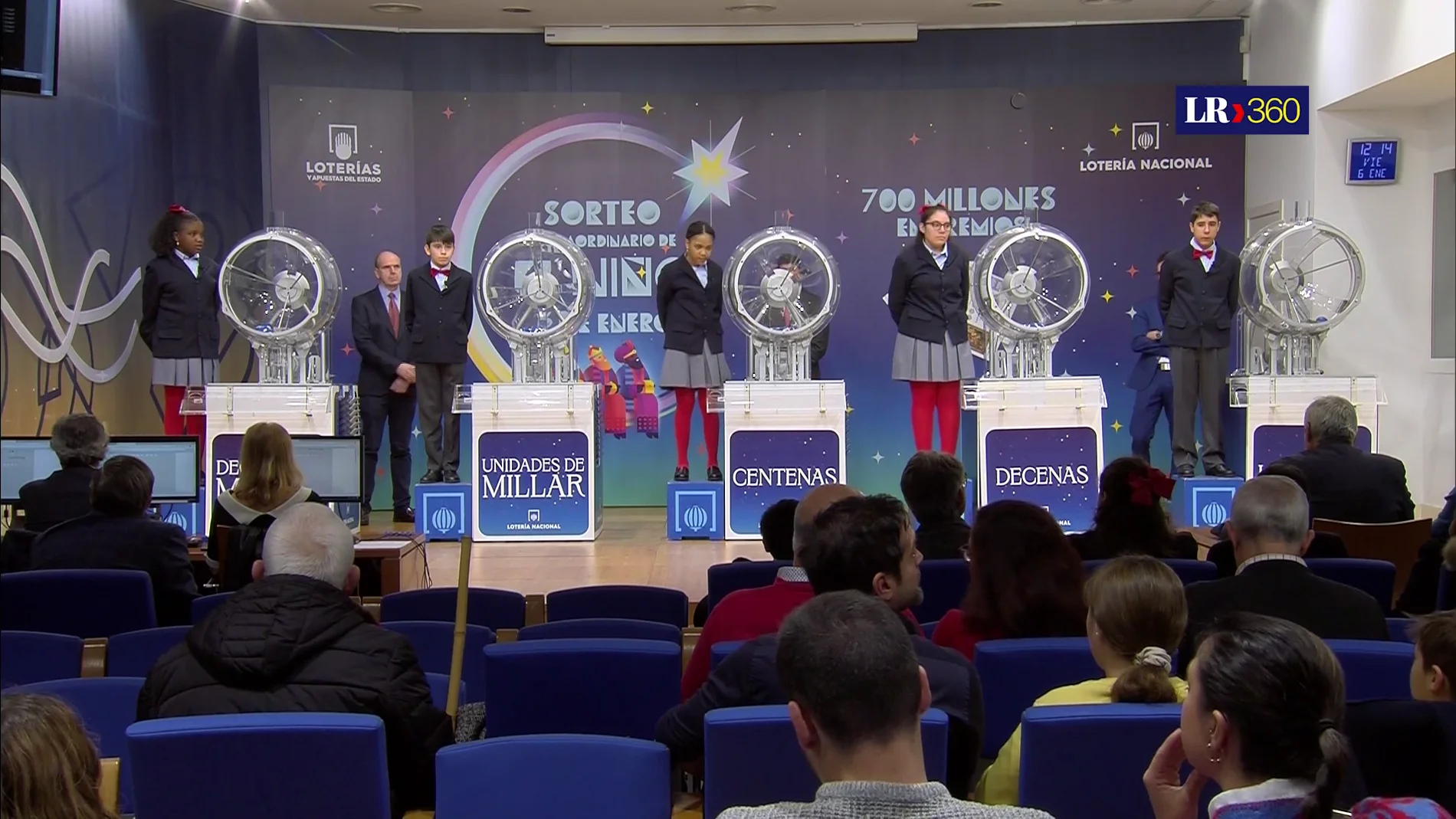 El número 89.603, primer premio del sorteo de la Lotería del Niño 2023