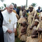 Un momento del encuentro religioso celebrado en Youndé en 2009