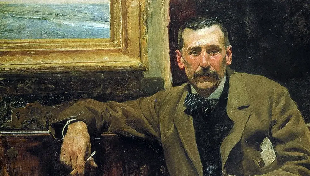 Benito Pérez Galdós por Sorolla
