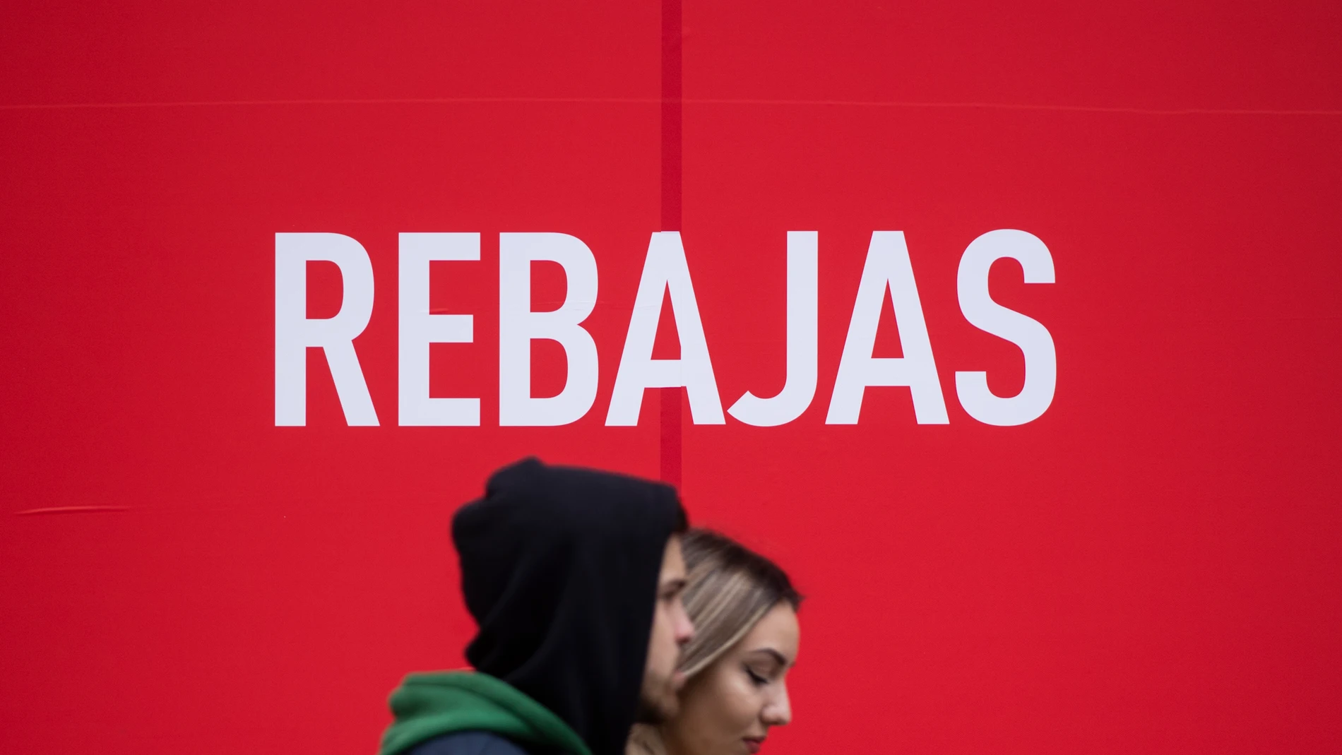 Comienzo de las Rebajas de invierno en Madrid.