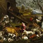 "Entrada de los animales en el arca de Noé" (1570) de Jacopo Bassano