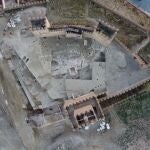 Trabajos en la Alcazaba de Guadix (Granada)